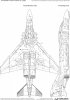 HobbyDecal ST48042V1 F-4 Panel numbers White stencil font ver 1 1/48